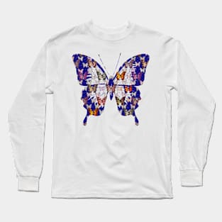 Butterflies Variation 07B Long Sleeve T-Shirt